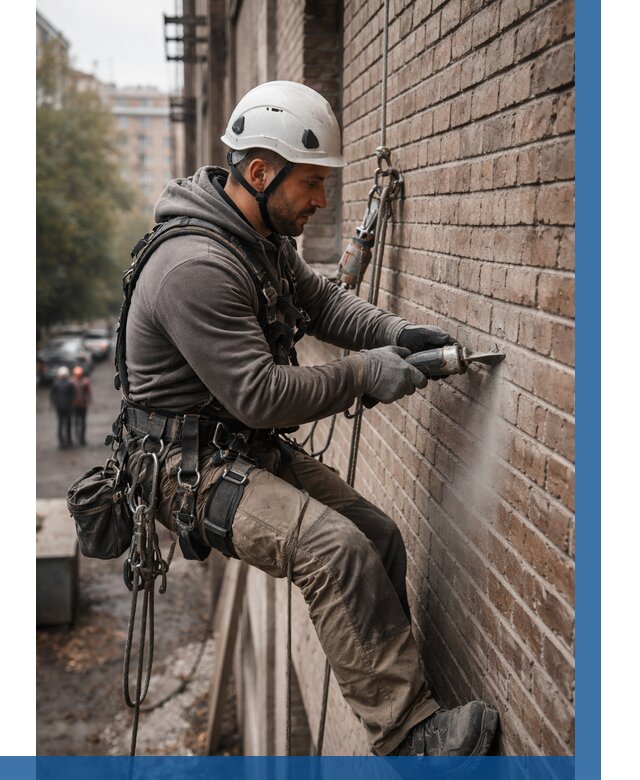 Расшивка кирпичных швов в Урае от 625 р. | ВЫСОТНИК-Урй