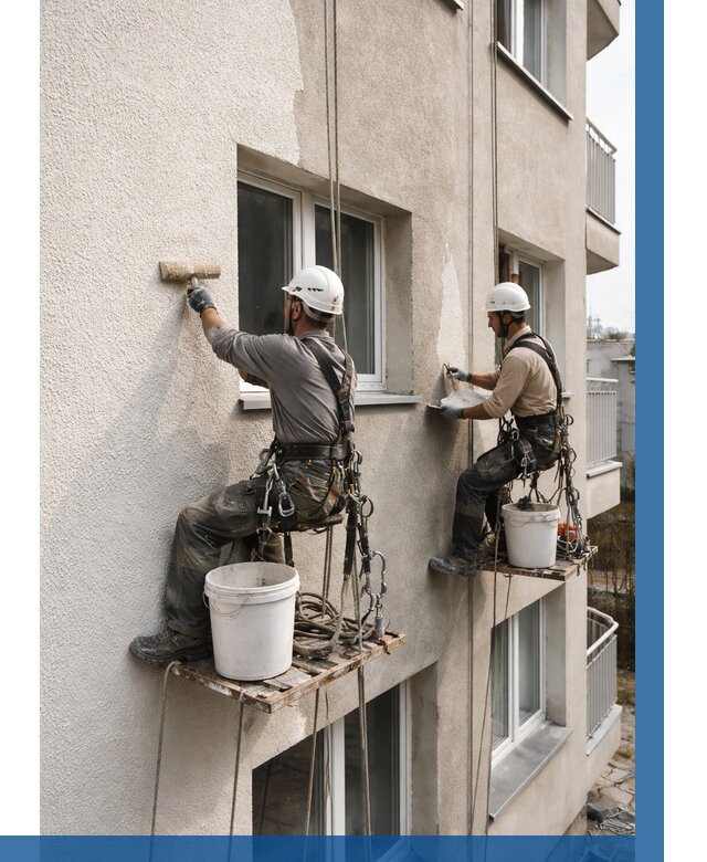 Нанесение короеда на фасад в Урае от 469 р. | ВЫСОТНИК-Урй