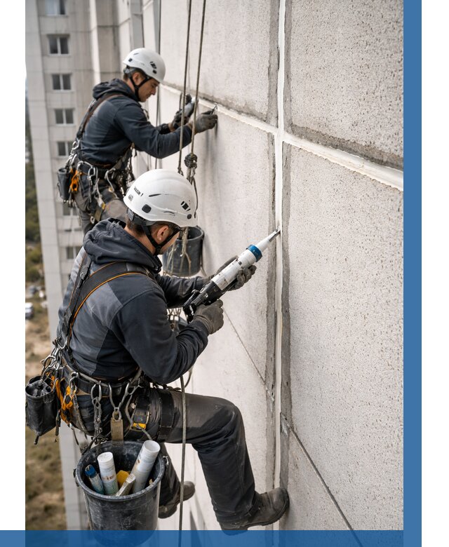 Герметизация межпанельных швов в Урае от 729 р. | ВЫСОТНИК-Урй