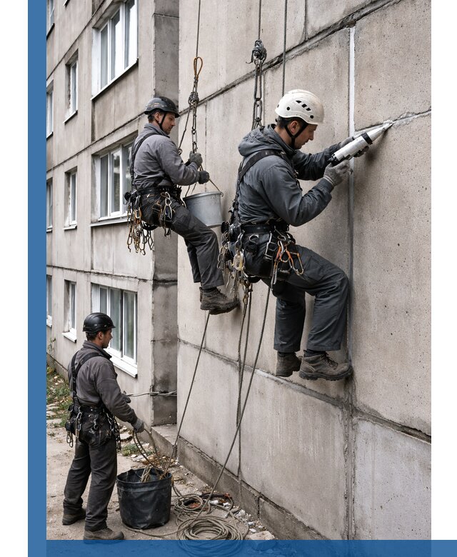 Герметизация межпанельных швов в Урае с гарантией герметичности
