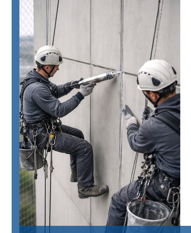 Первичная герметизация швов фасадов и кровель в Урае