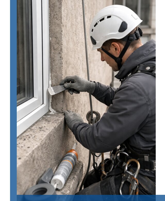 Герметизация монтажных швов окон в Урае с гарантией качества