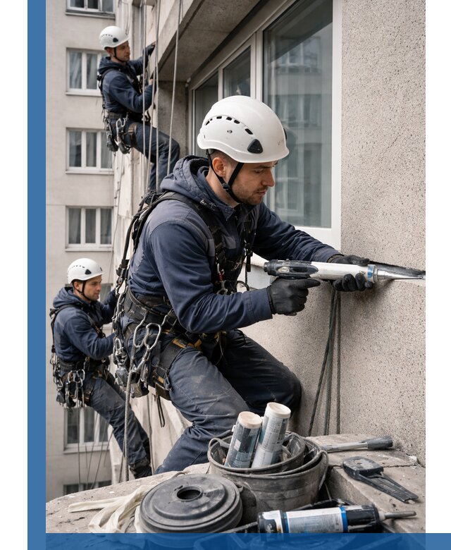 Герметизация швов лоджии в Урае профессионально и надежно