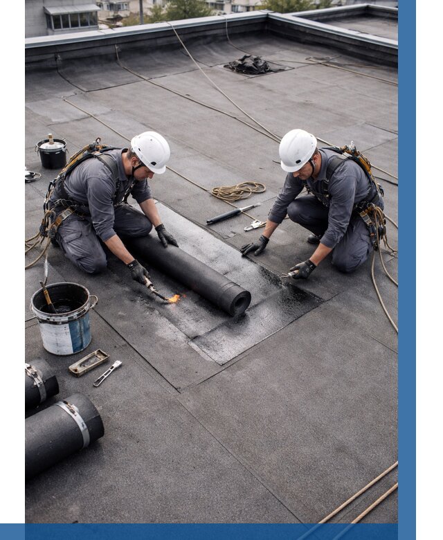 Ремонт мягкой кровли под ключ в Урае от 729 р. | ВЫСОТНИК-Урй