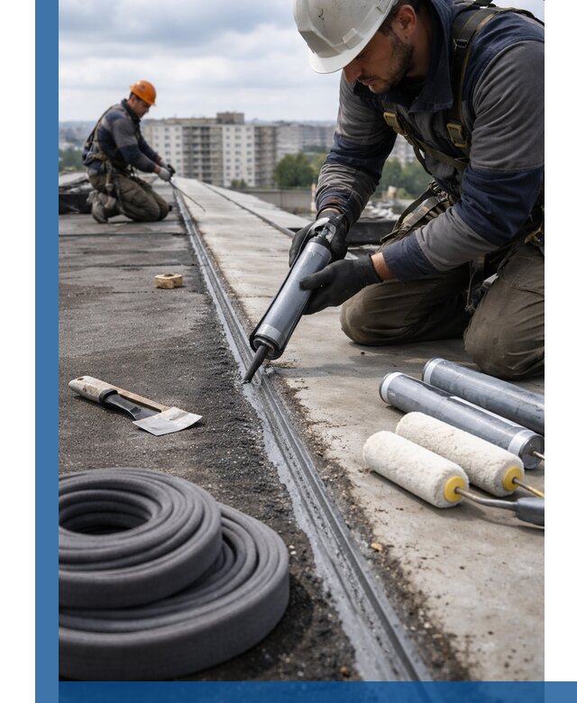 Герметизация швов кровли в Урае с гарантией герметичности