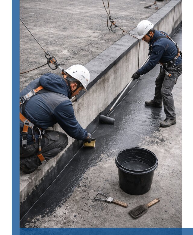 Гидроизоляция кровли жидкой резиной профессионально в Урае