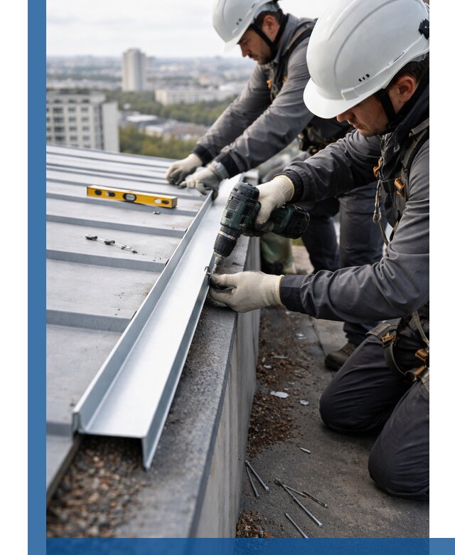 Монтаж капельника на кровле в Урае с гарантией качества