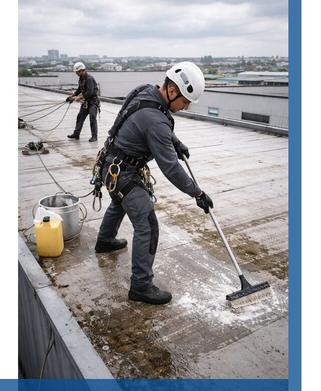 Очистка крыши по графику в Урае от 7816 р. | ВЫСОТНИК-Урй