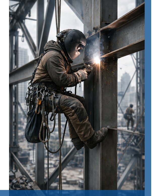 Высотные сварочные работы в Урае от 3647 р. | ВЫСОТНИК-Урй