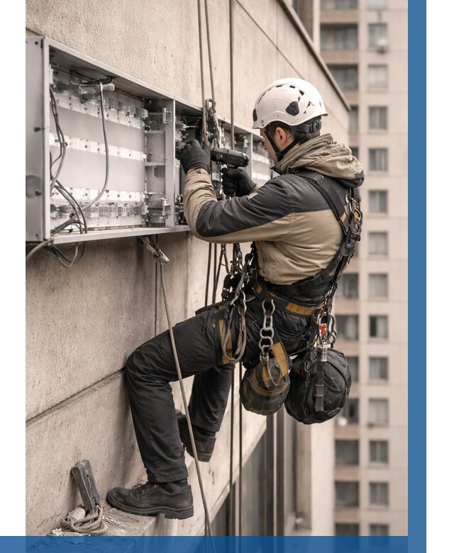 Ремонт вывески на высоте в Урае от 4689 р. | ВЫСОТНИК-Урй