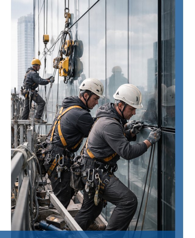 Структурное остекление фасадов в Урае от 9900 р. | ВЫСОТНИК-Урй