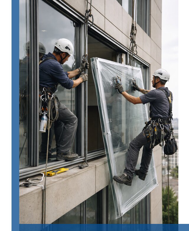Профессиональная замена стекла в витраже в Урае с гарантией