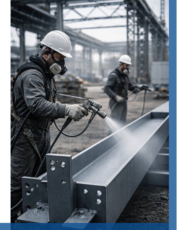 Антикорроз. обработка металлоконстр. в Урае от 469 р. | ВЫСОТНИК-Урй