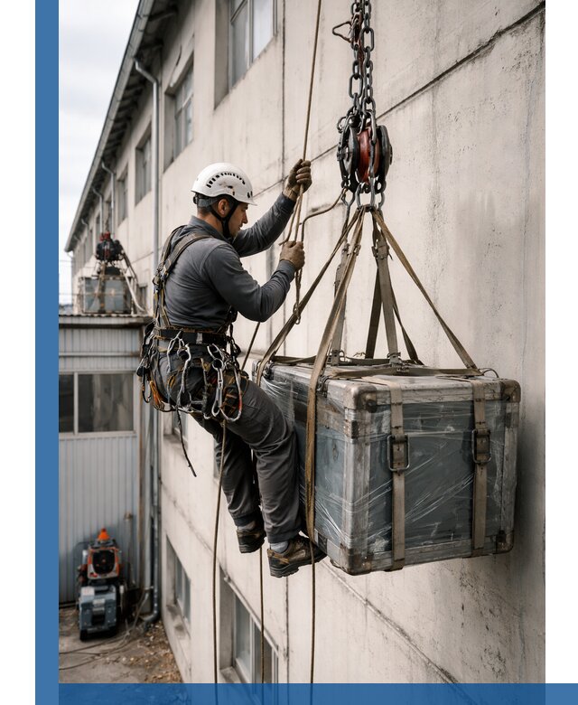 Подъем грузов на высоту в Урае для промышленных объектов