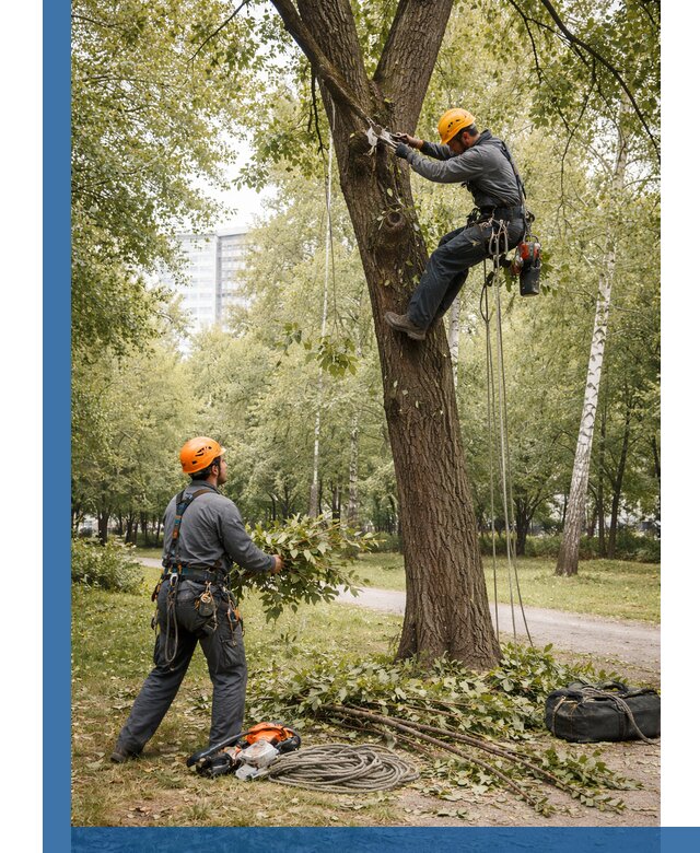 Санитарная обрезка деревьев в Урае, профессионально и безопасно