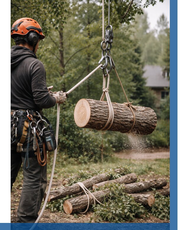 Валка деревьев частями в Урае от 7816 р. | ВЫСОТНИК-Урй