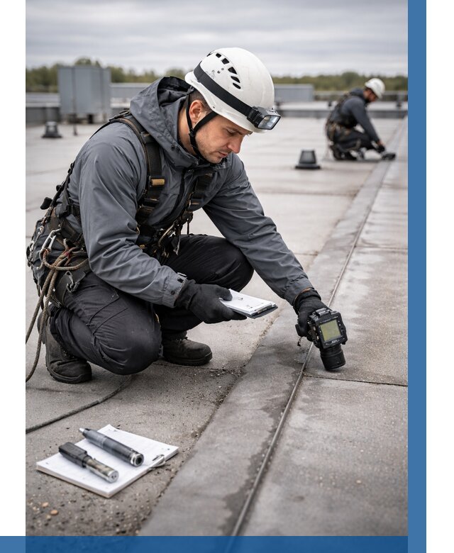 Обследование кровли на протечки в Урае от 4689 р. | ВЫСОТНИК-Урй