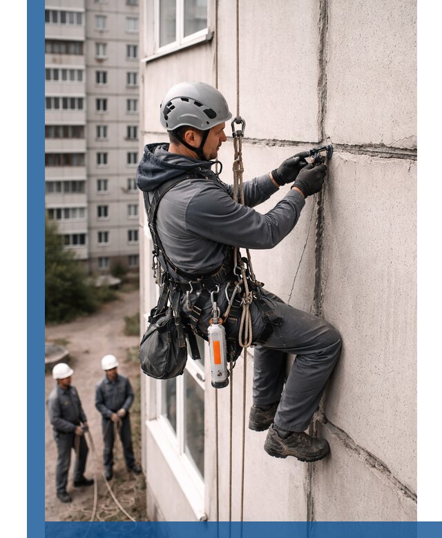 Обследование межпанельных швов и герметизация в Урае