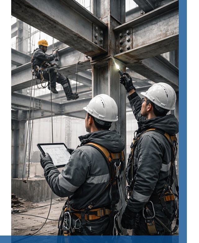 Обследование металлоконструкций в Урае от 5732 р. | ВЫСОТНИК-Урй