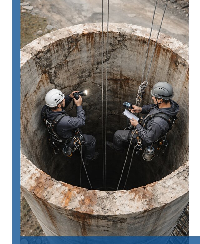 Обследование дымовой трубы: диагностика и оценка состояния в Урае
